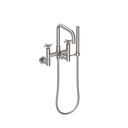 Newport Brass - Exposed Tub & Hand Shower Set - Wall Mount