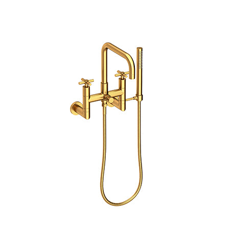 Newport Brass - Exposed Tub & Hand Shower Set - Wall Mount