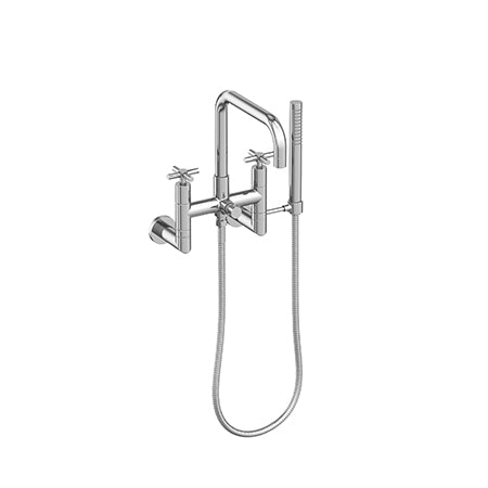 Newport Brass - Exposed Tub & Hand Shower Set - Wall Mount