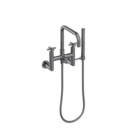 Newport Brass - Exposed Tub & Hand Shower Set - Wall Mount