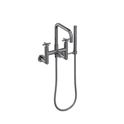 Newport Brass - Exposed Tub & Hand Shower Set - Wall Mount