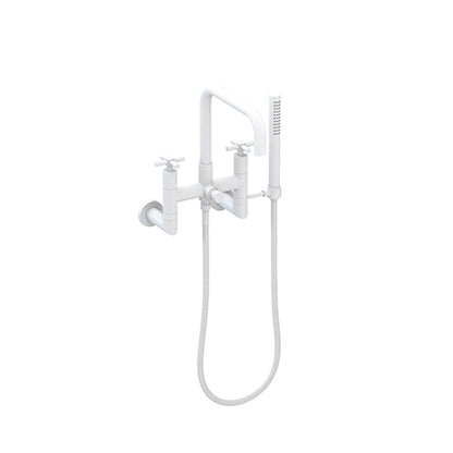 Newport Brass - Exposed Tub & Hand Shower Set - Wall Mount