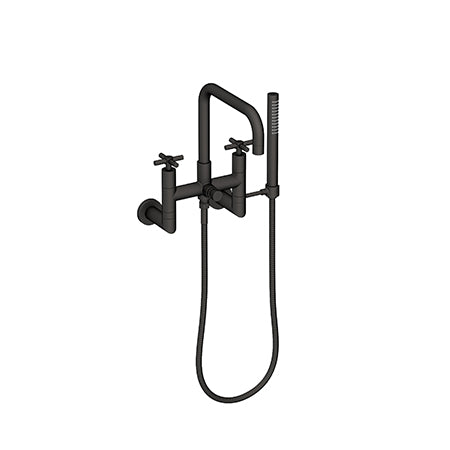 Newport Brass - Exposed Tub & Hand Shower Set - Wall Mount