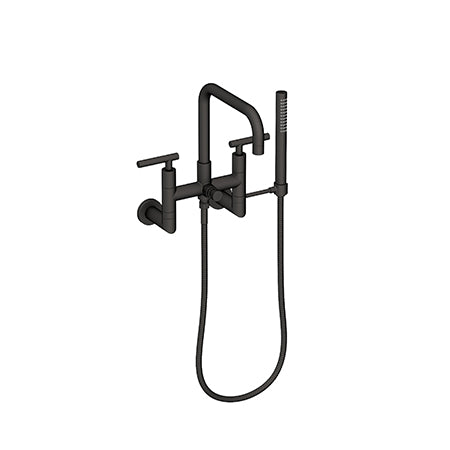 Newport Brass - Exposed Tub & Hand Shower Set - Wall Mount