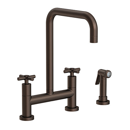 Newport Brass - Kitchen Bridge Faucet With Side Spray
