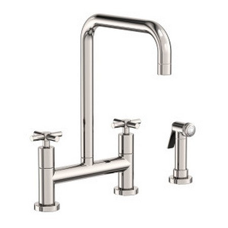 Newport Brass - Kitchen Bridge Faucet With Side Spray