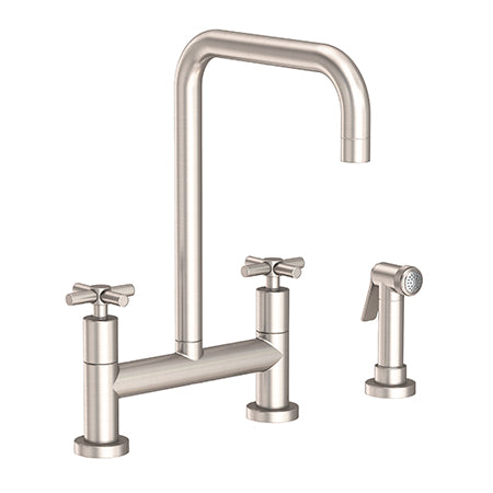 Newport Brass - Kitchen Bridge Faucet With Side Spray