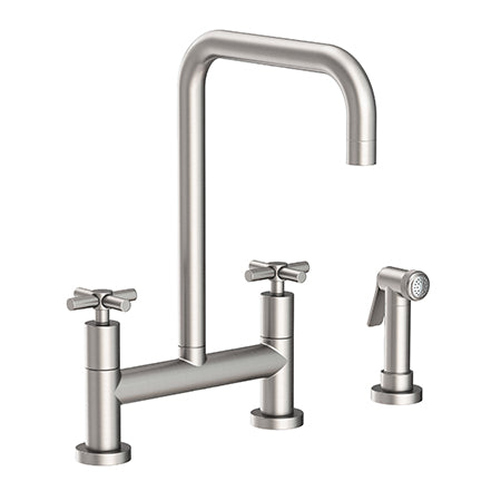 Newport Brass - Kitchen Bridge Faucet With Side Spray