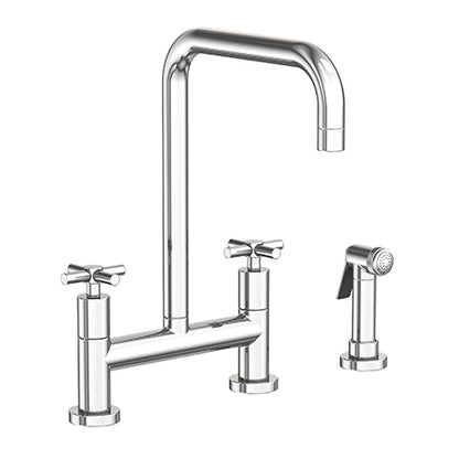 Newport Brass - Kitchen Bridge Faucet With Side Spray