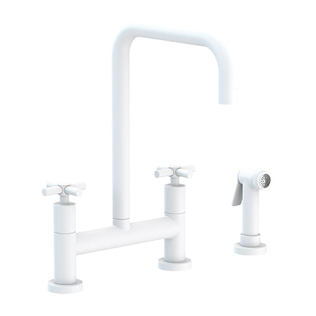 Newport Brass - Kitchen Bridge Faucet With Side Spray