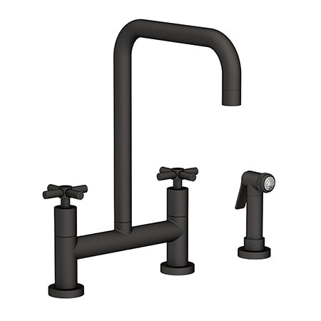 Newport Brass - Kitchen Bridge Faucet With Side Spray