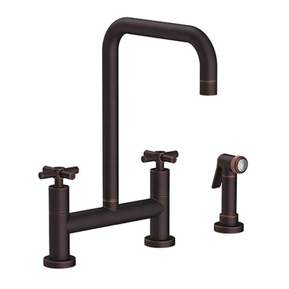 Newport Brass - Kitchen Bridge Faucet With Side Spray