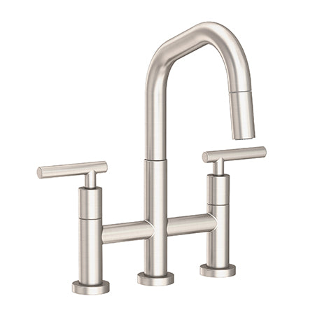 Newport Brass - East Square Kitchen Bridge Pull-Down Faucet