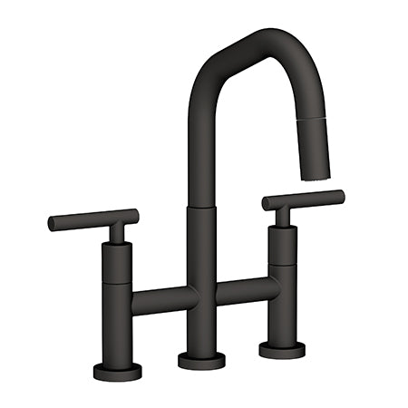 Newport Brass - East Square Kitchen Bridge Pull-Down Faucet