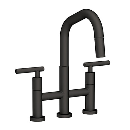 Newport Brass - East Square Kitchen Bridge Pull-Down Faucet