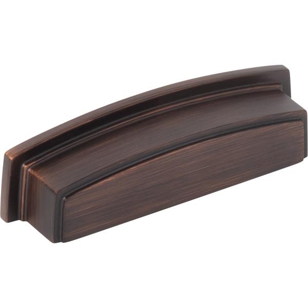 Jeffrey Alexander - 96 mm Center Square-to-Center Square Renzo Cabinet Cup Pull