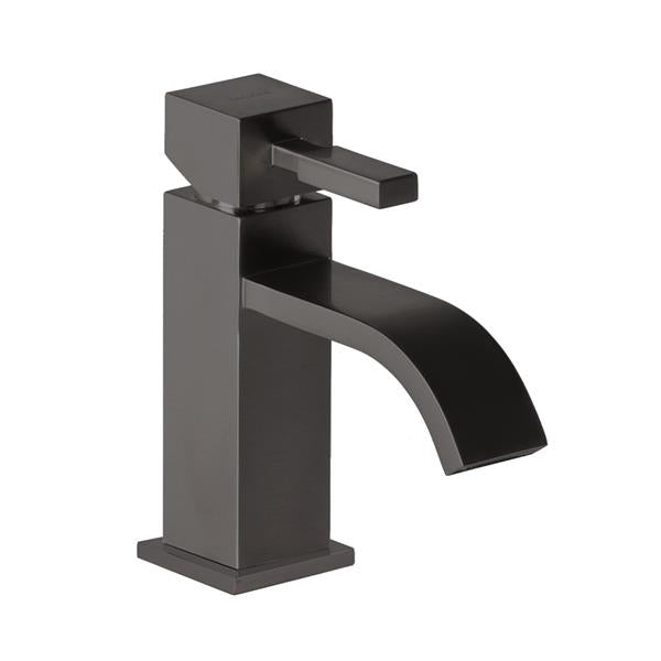 Lacava - Kubista Deck-Mount Single-Hole Faucet Featuring Natural Water Flow With Pop-Up. Ada Compliant