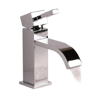 Lacava - Kubista Deck-Mount Single-Hole Faucet Featuring Natural Water Flow With Pop-Up. Ada Compliant