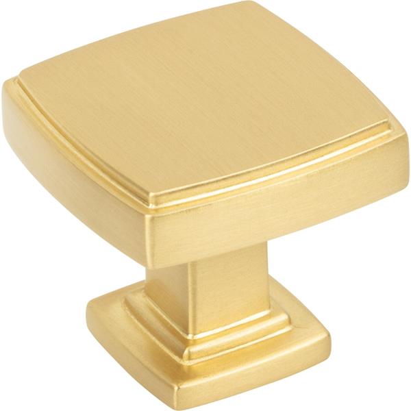 Jeffrey Alexander - 1-1/4 Inch Overall Length Square Renzo Cabinet Knob