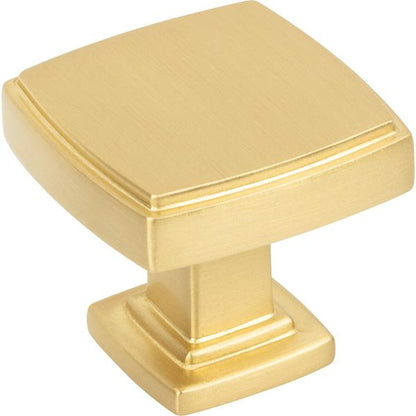 Jeffrey Alexander - 1-1/4 Inch Overall Length Square Renzo Cabinet Knob