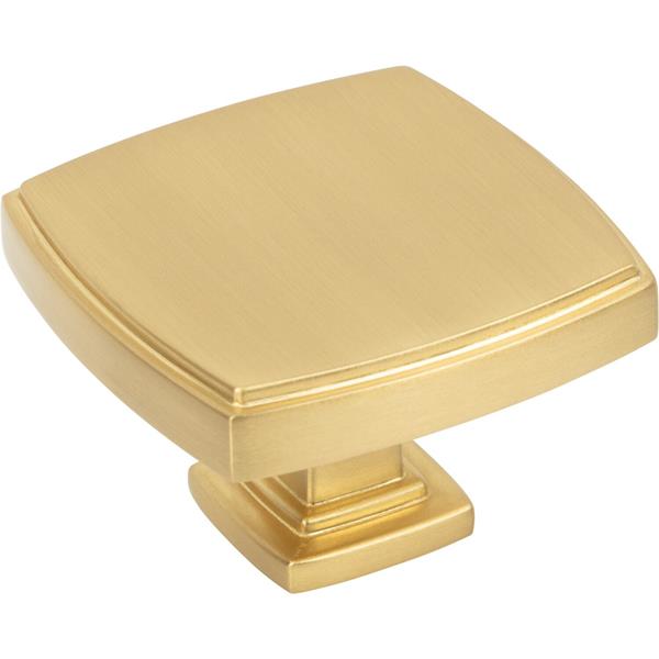 Jeffrey Alexander - 1-3/4 Inch Overall Length Square Renzo Cabinet Knob