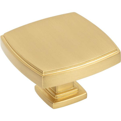 Jeffrey Alexander - 1-3/4 Inch Overall Length Square Renzo Cabinet Knob
