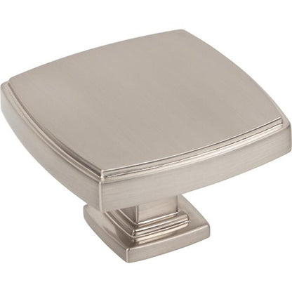 Jeffrey Alexander - 1-3/4 Inch Overall Length Square Renzo Cabinet Knob