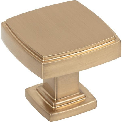 Jeffrey Alexander - 1-1/4 Inch Overall Length Square Renzo Cabinet Knob