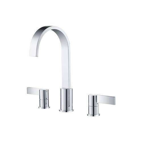 Isenberg - Three Hole 8 Inch Widespread Two Handle Bathroom Faucet