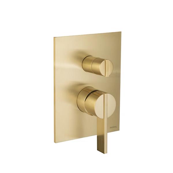 Isenberg - Tub / Shower Trim With Pressure Balance Valve - 2-Output