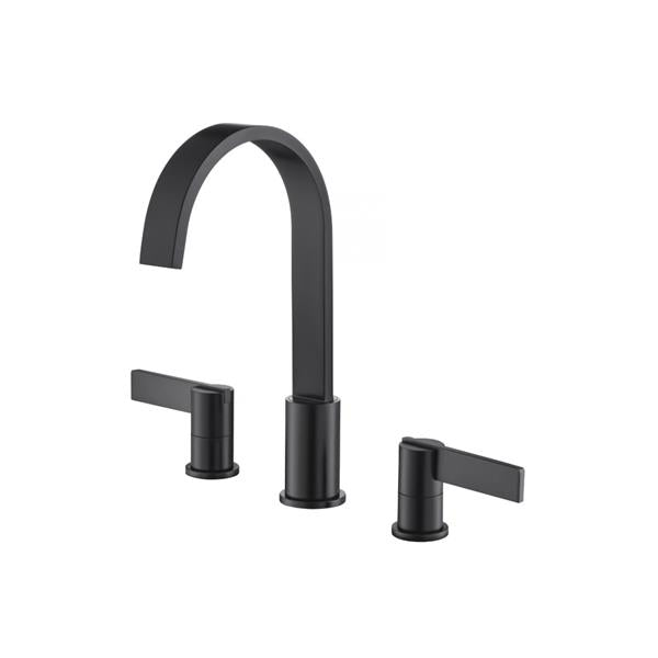 Flusso - 3 Hole Deck Mount Roman Tub Faucet