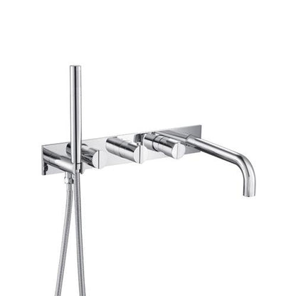 Isenberg - Wall Mount Tub Filler With Hand Shower