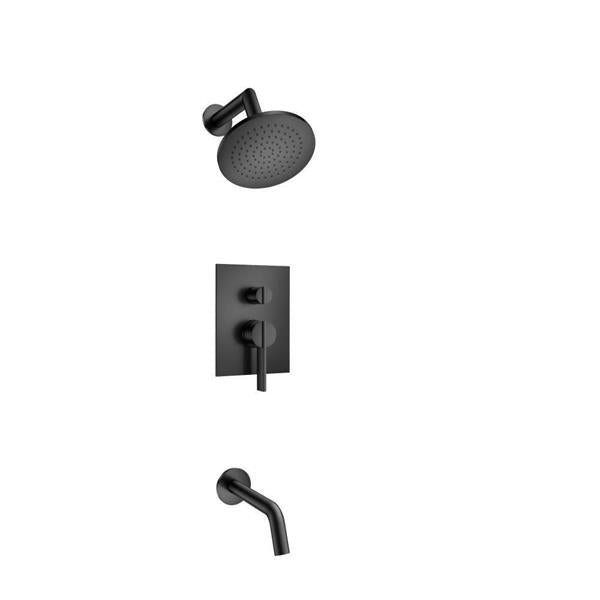 Flusso - Two Output Shower Set With Shower Head And Tub Spout