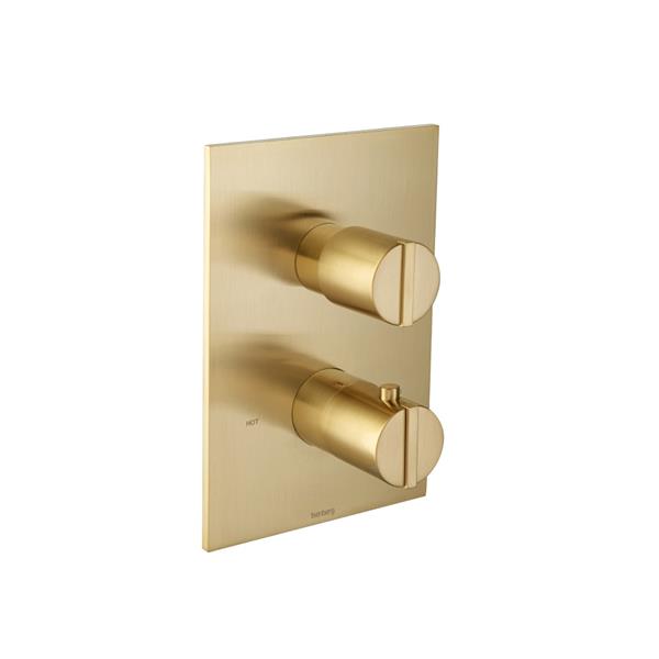 Isenberg - 3/4 Inch Thermostatic Shower Valve & Trim - 1 Output