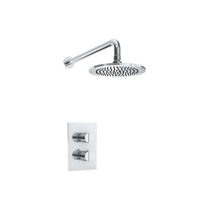 Flusso - Single Output Shower Set With Shower Head And Arm
