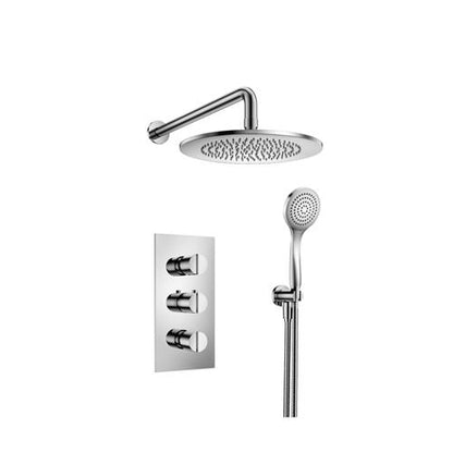 Flusso - Two Output Shower Set With Shower Head And Hand Held