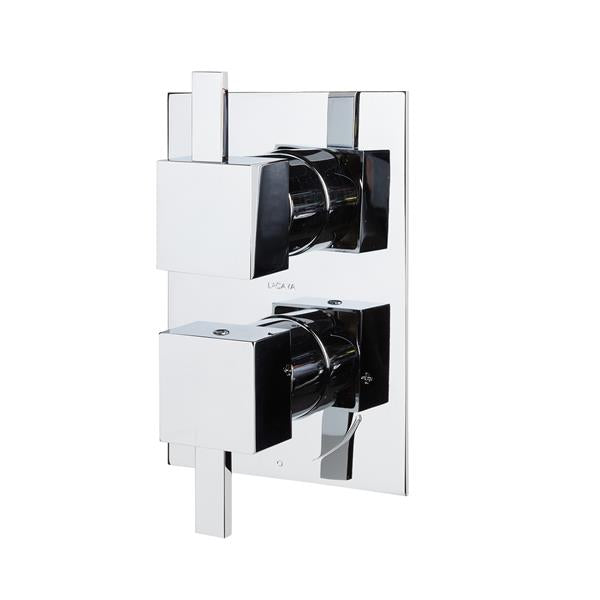 Lacava - Kubista Trim - Built-In Progressive Pressure Balancing Mixer With Volume Control