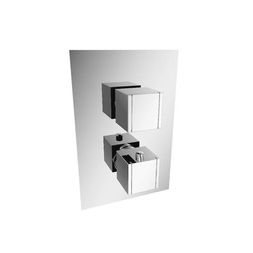 Flusso - Trim For Thermostatic Valve - Chrome