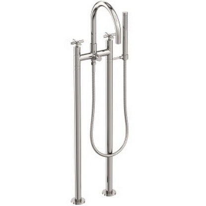 Newport Brass - Exposed Tub & Hand Shower Set W/Risers