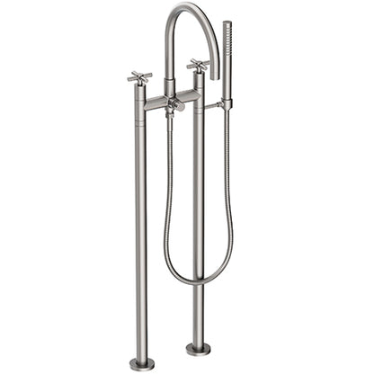 Newport Brass - Exposed Tub & Hand Shower Set W/Risers