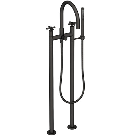 Newport Brass - Exposed Tub & Hand Shower Set W/Risers