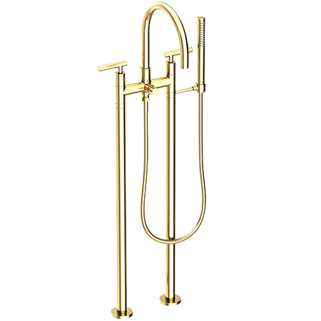 Newport Brass - East Linear Exposed Tub & Hand Shower Set w/Risers