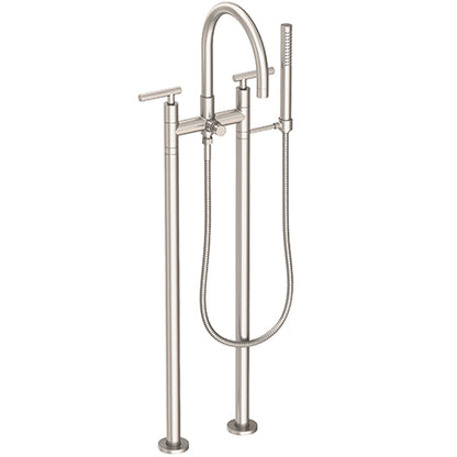 Newport Brass - East Linear Exposed Tub & Hand Shower Set w/Risers