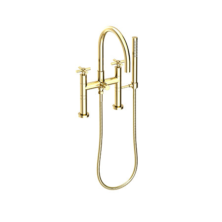 Newport Brass - Exposed Tub & Hand Shower Set - Deck Mount