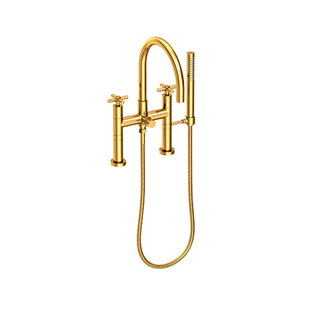 Newport Brass - Exposed Tub & Hand Shower Set - Deck Mount