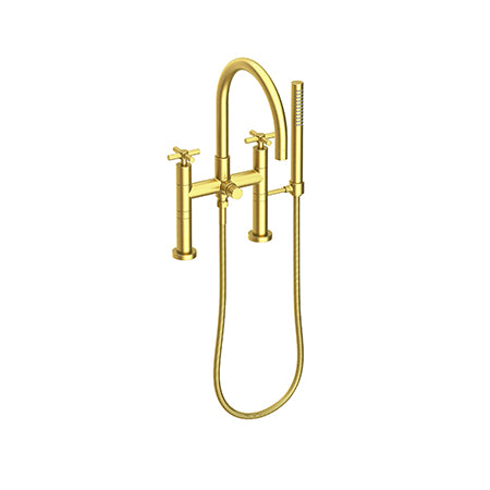 Newport Brass - Exposed Tub & Hand Shower Set - Deck Mount