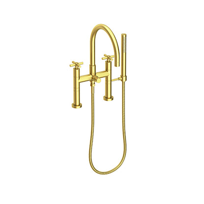 Newport Brass - Exposed Tub & Hand Shower Set - Deck Mount