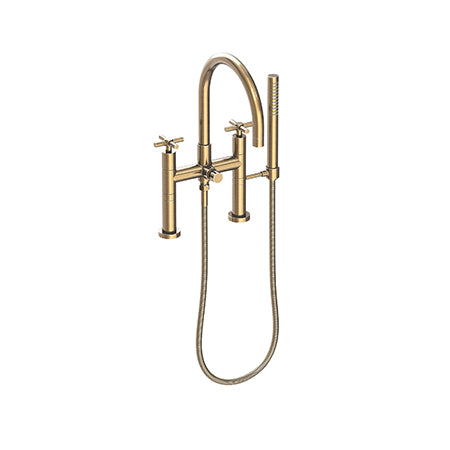 Newport Brass - Exposed Tub & Hand Shower Set - Deck Mount
