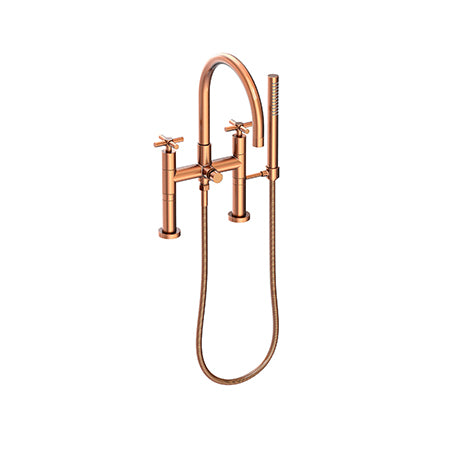 Newport Brass - Exposed Tub & Hand Shower Set - Deck Mount