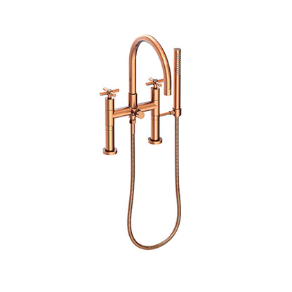 Newport Brass - Exposed Tub & Hand Shower Set - Deck Mount